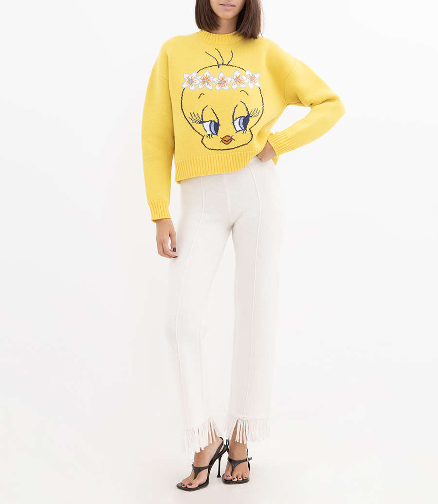 HULA TWEETY SWEATER YELLOW
