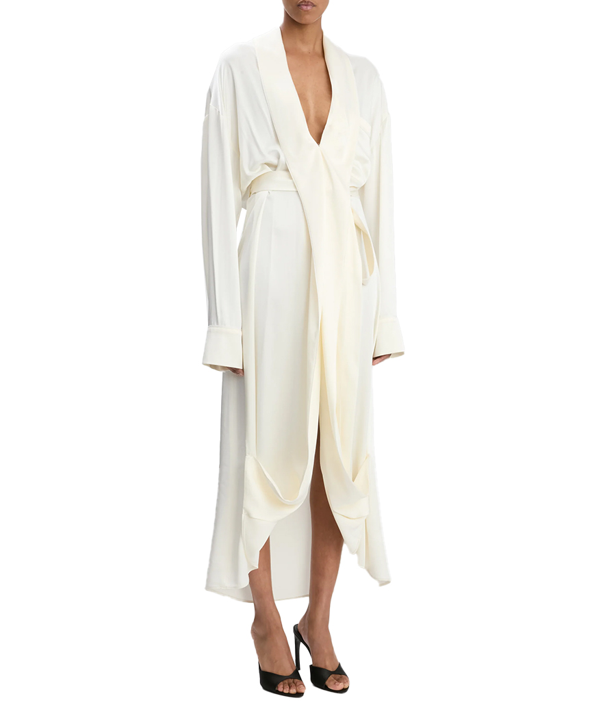 WRAP DETAIL DRESS