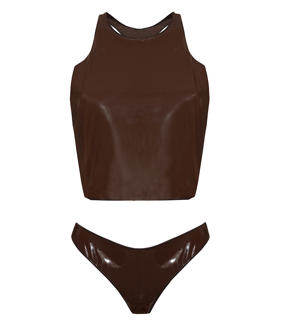 OSEREE - LATEX SPORTY SET