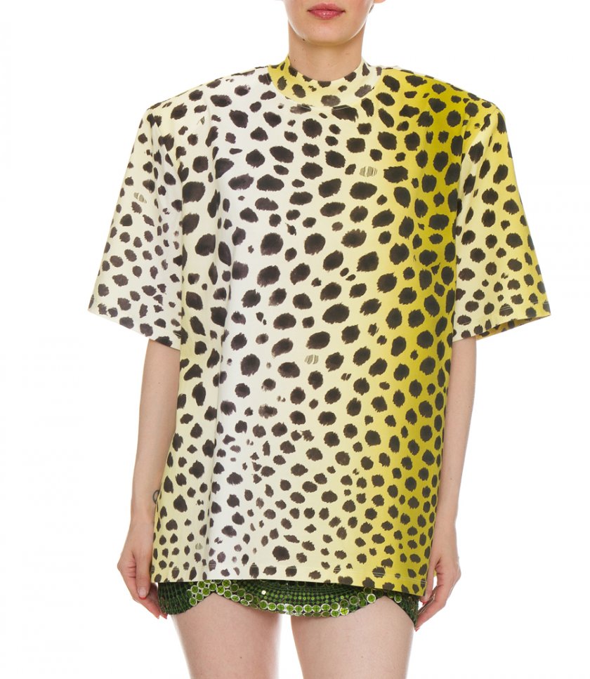 ''KILIE'' LIGHT YELLOW T-SHIRT