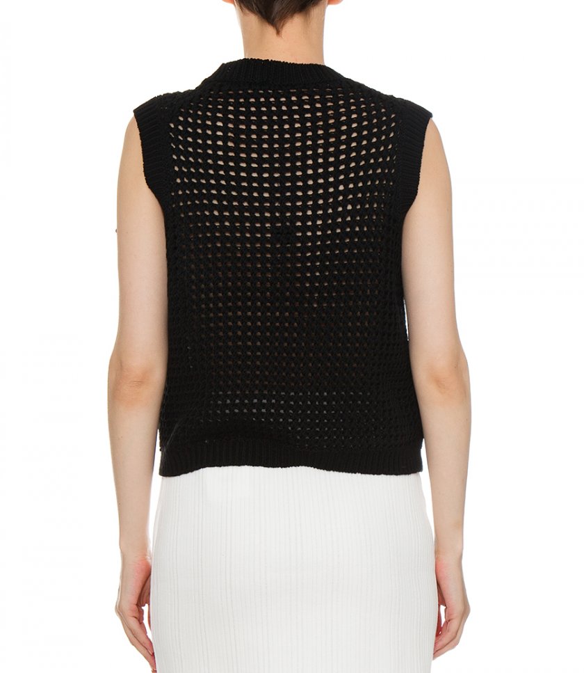 CREW NECK VEST