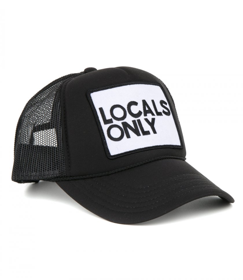 HATS - LOCALS ONLY LOW RISE TRUCKER