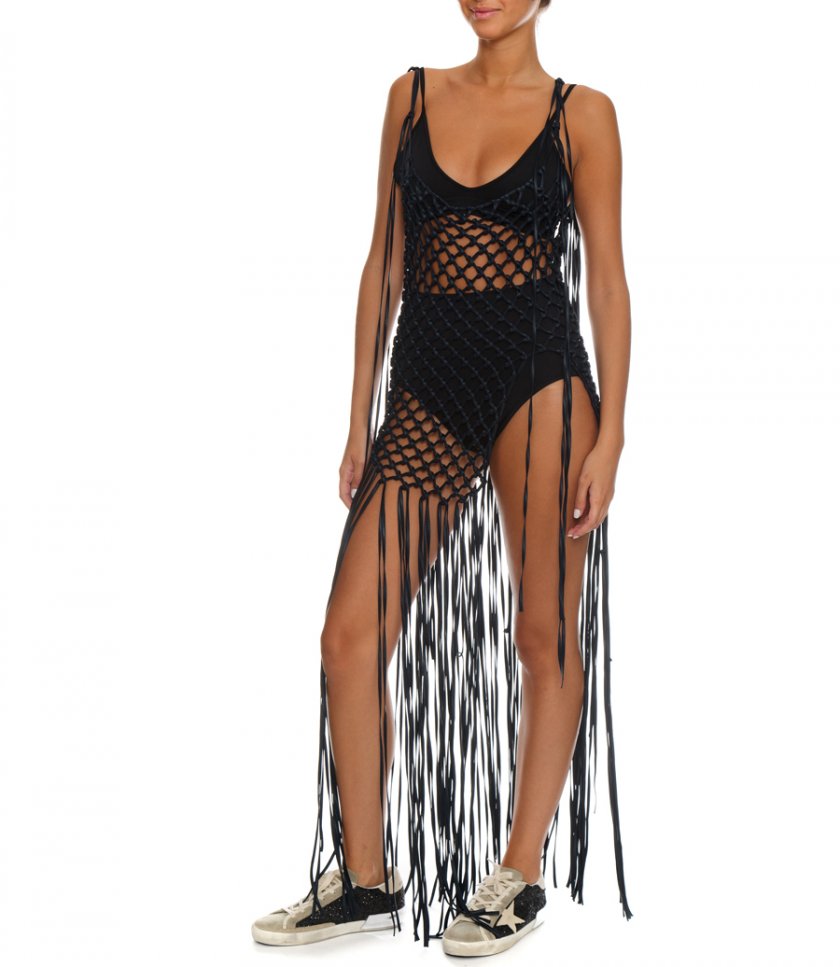 CHINZ MACRAME DRESS