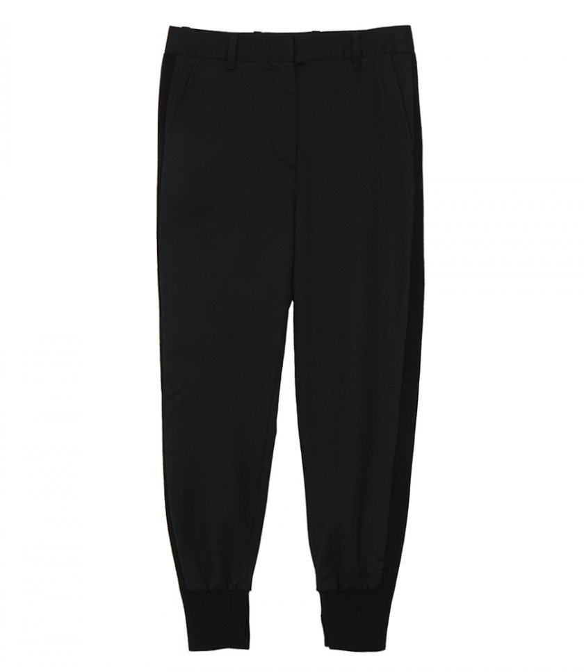PANTS - RELAXED WOOL TAILORED PANT