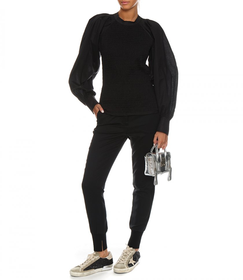 RELAXED WOOL TAILORED PANT