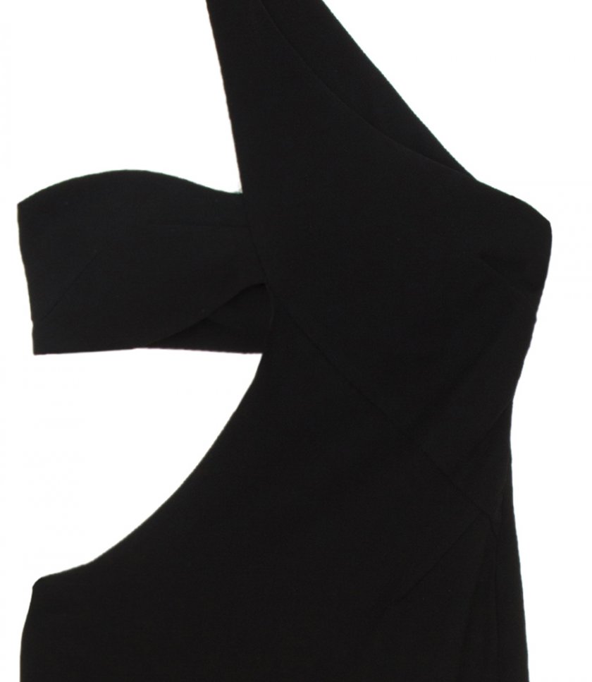 ONE SHOULDER ASYMMETRICAL DRESS