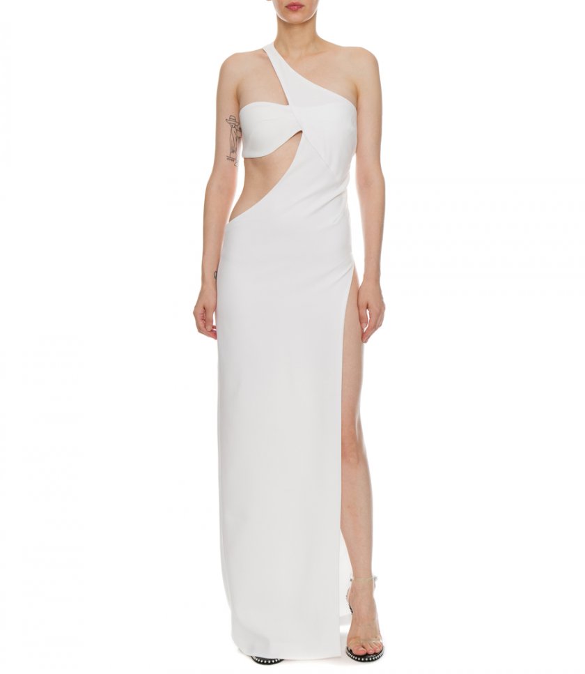 ONE SHOULDER ASYMMETRICAL DRESS