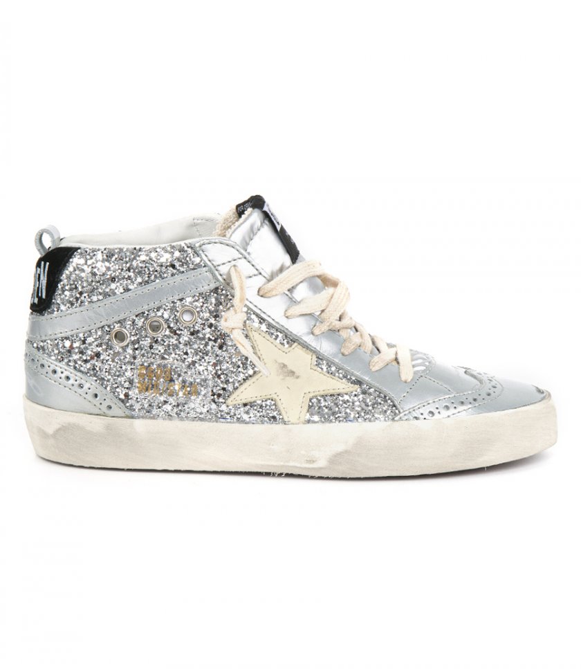 SHOES - SILVER GLITTER MID STAR