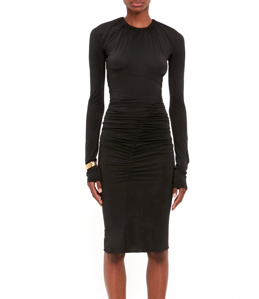 LONG SLEEVE FITTED DRESS