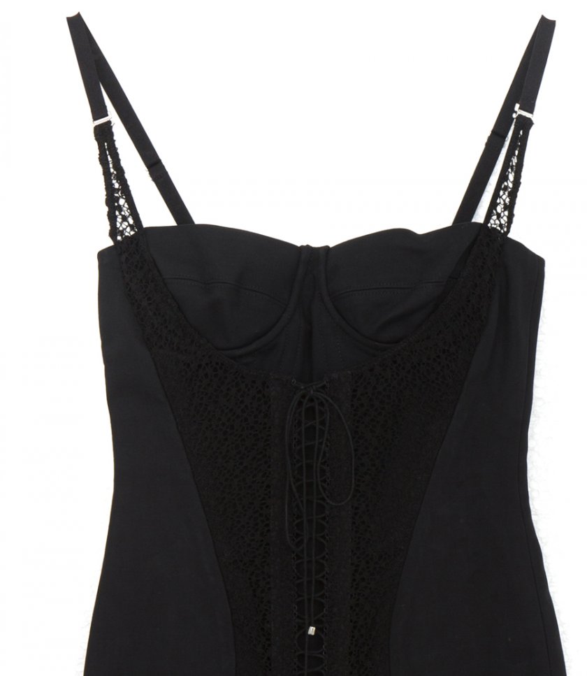 LACE UPA CORSET DRESS