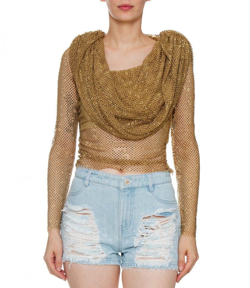 TOP IN CRYSTAL NET LS