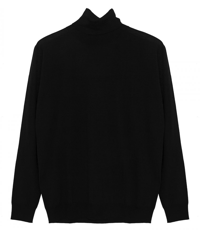 SALES - ROLL NECK WOOL PULLOVER
