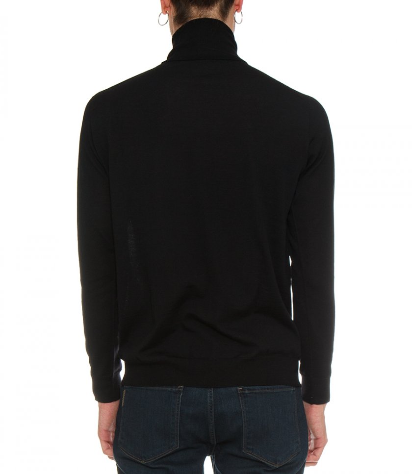 ROLL NECK WOOL PULLOVER