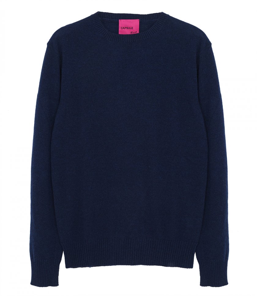 SALES - CREW NECK CASHMERE PULLOVER