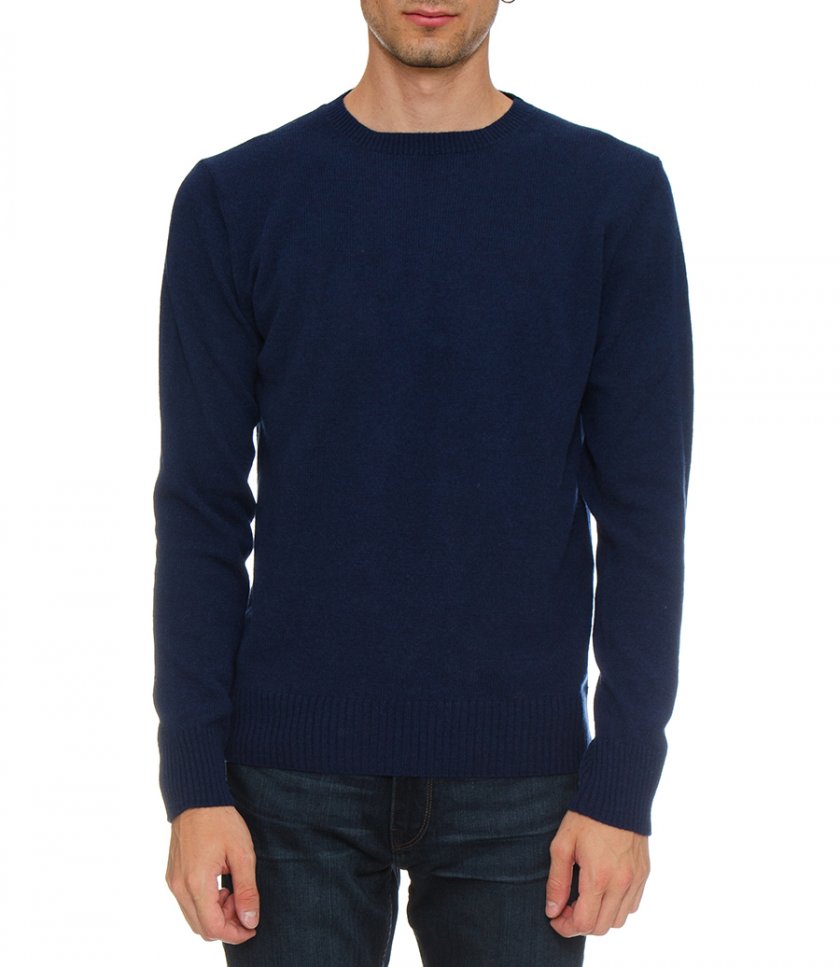 CREW NECK CASHMERE PULLOVER