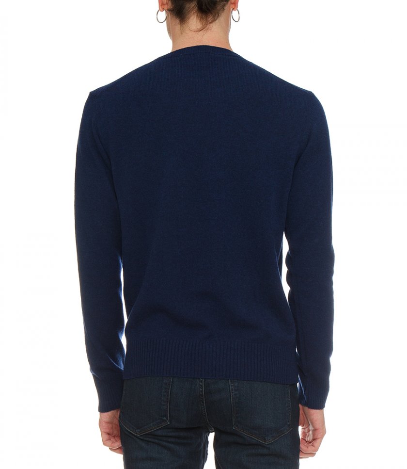 CREW NECK CASHMERE PULLOVER