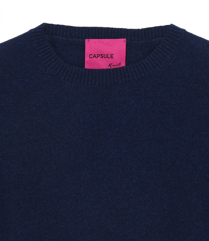 CREW NECK CASHMERE PULLOVER