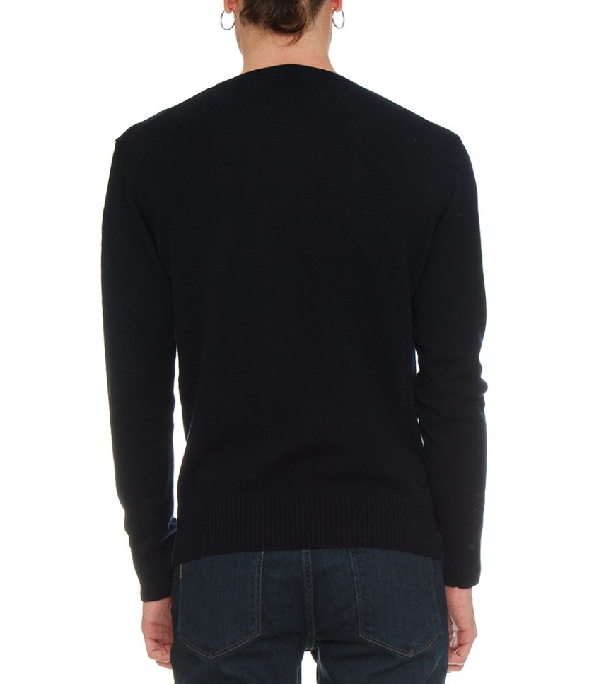 CREW NECK CASHMERE PULLOVER