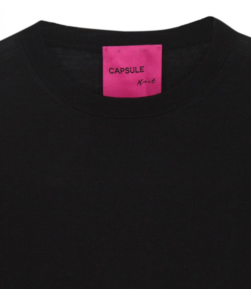CREW NECK WOOL PULLOVER