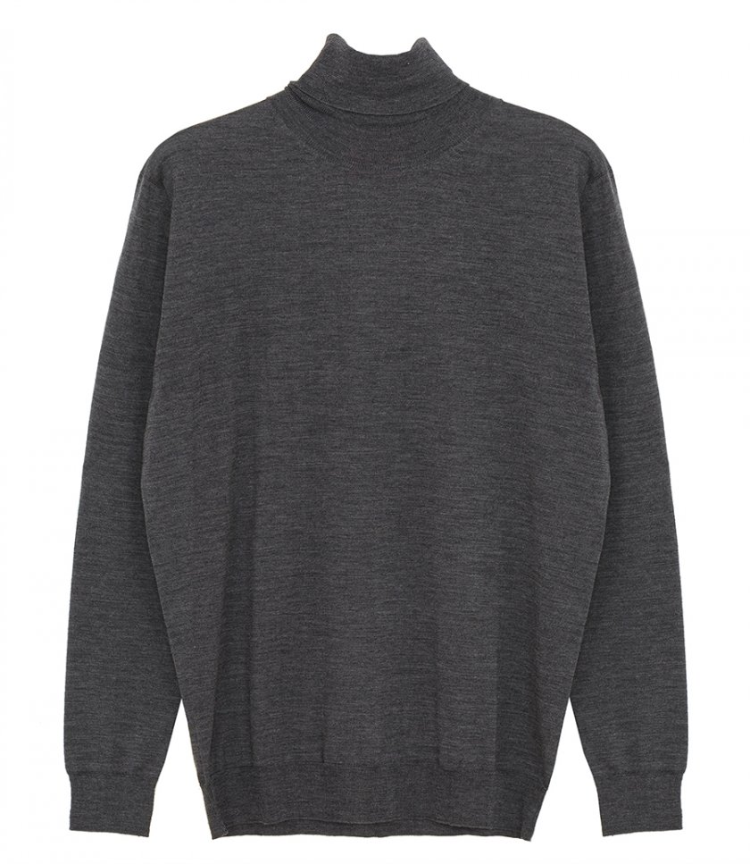 ROLL NECK WOOL PULLOVER