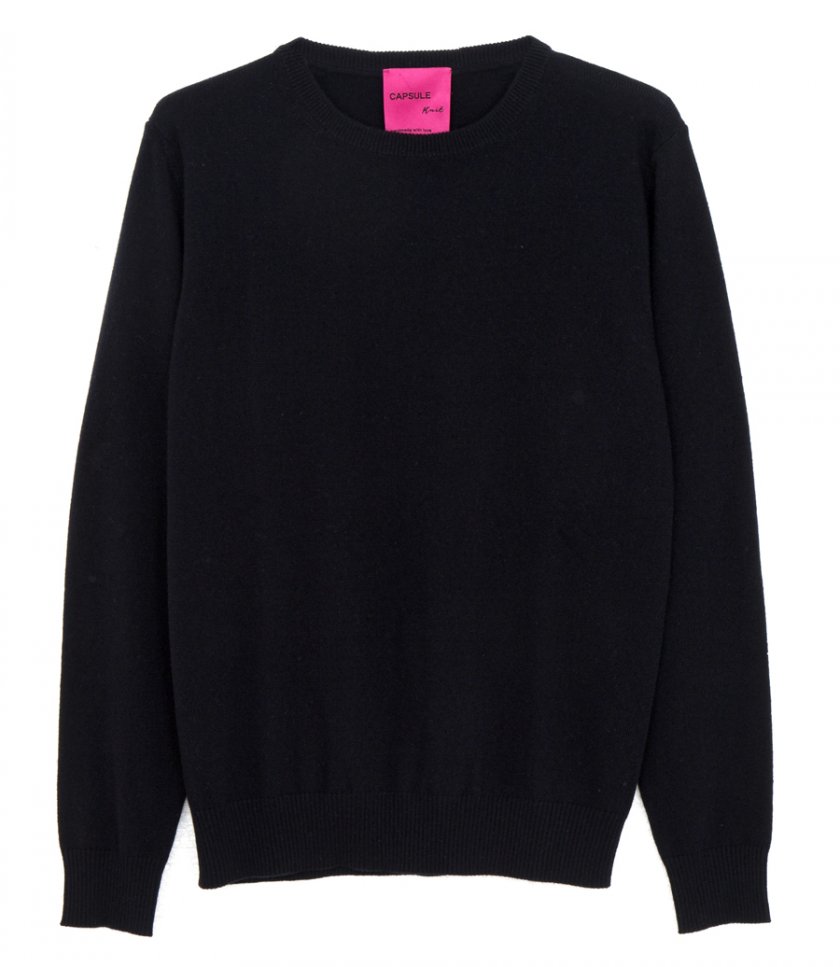 SALES - CREW NECK CASHMERE PULLOVER