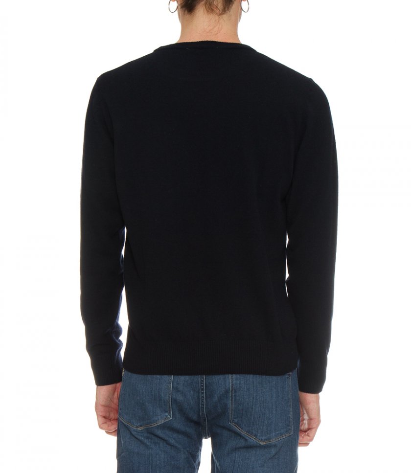 CREW NECK CASHMERE PULLOVER