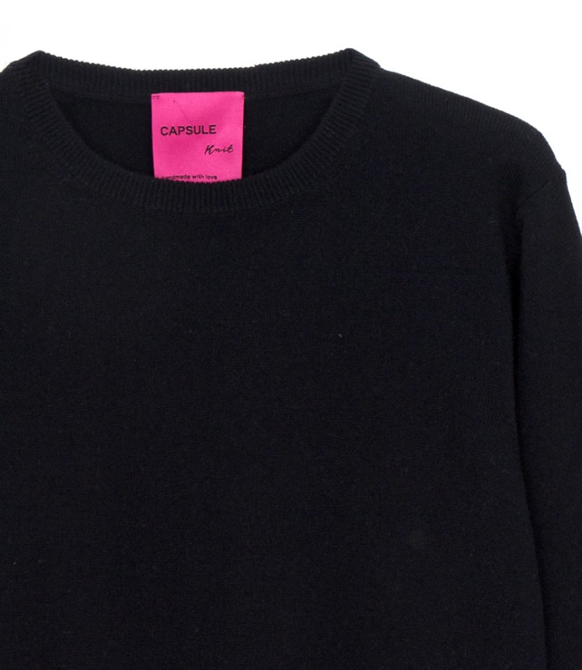 CREW NECK CASHMERE PULLOVER