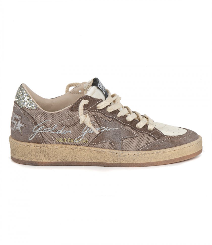 SHOES - BEIGE SUEDE BALL STAR
