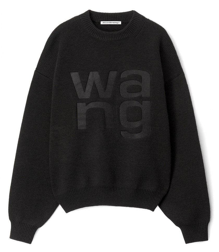 JUST IN - DEBOSSED STACKED LOGO UNISEX PULLOVER