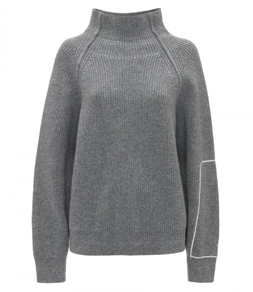 JUST IN - OVERSIZED POLO NECK JUMPER