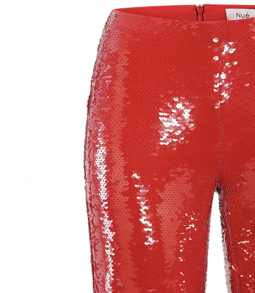JADE SEQUIN TROUSERS