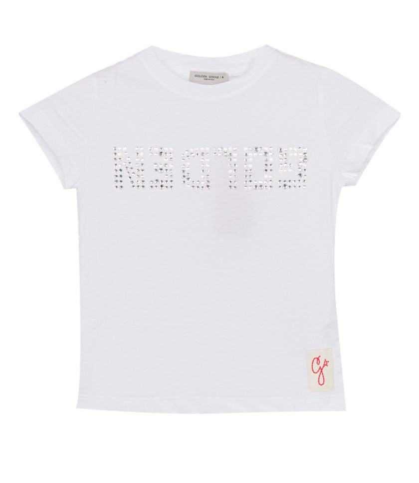 T-SHIRTS - GOLDEN COLLECTION - GIRLS T-SHIRT WITH CRYSTALS