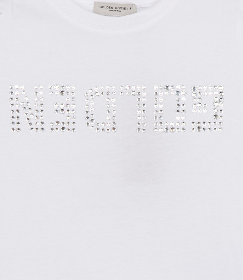 GOLDEN COLLECTION - GIRLS T-SHIRT WITH CRYSTALS