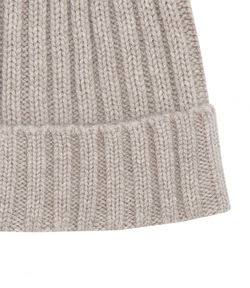 WOOL AND CASHMERE BEANIE