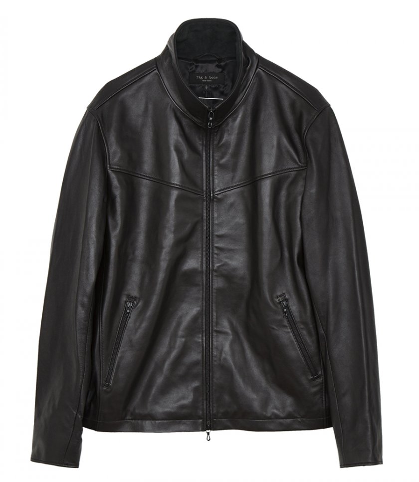 CLOTHES - GRANT LEATHER JACKET