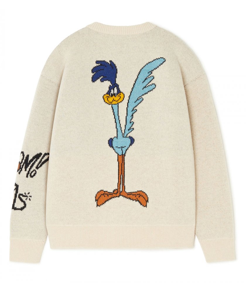 WOMEN WILE AND ROAD RUNNER SWEATER