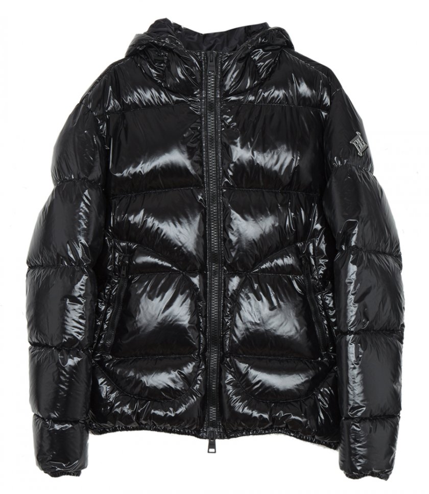 HERNO - BOMBER JACKET IN GLOSS