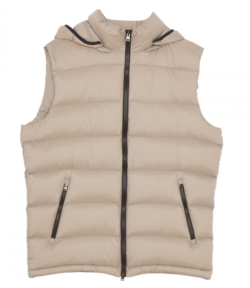 JUST IN - VEST WITH HOOD