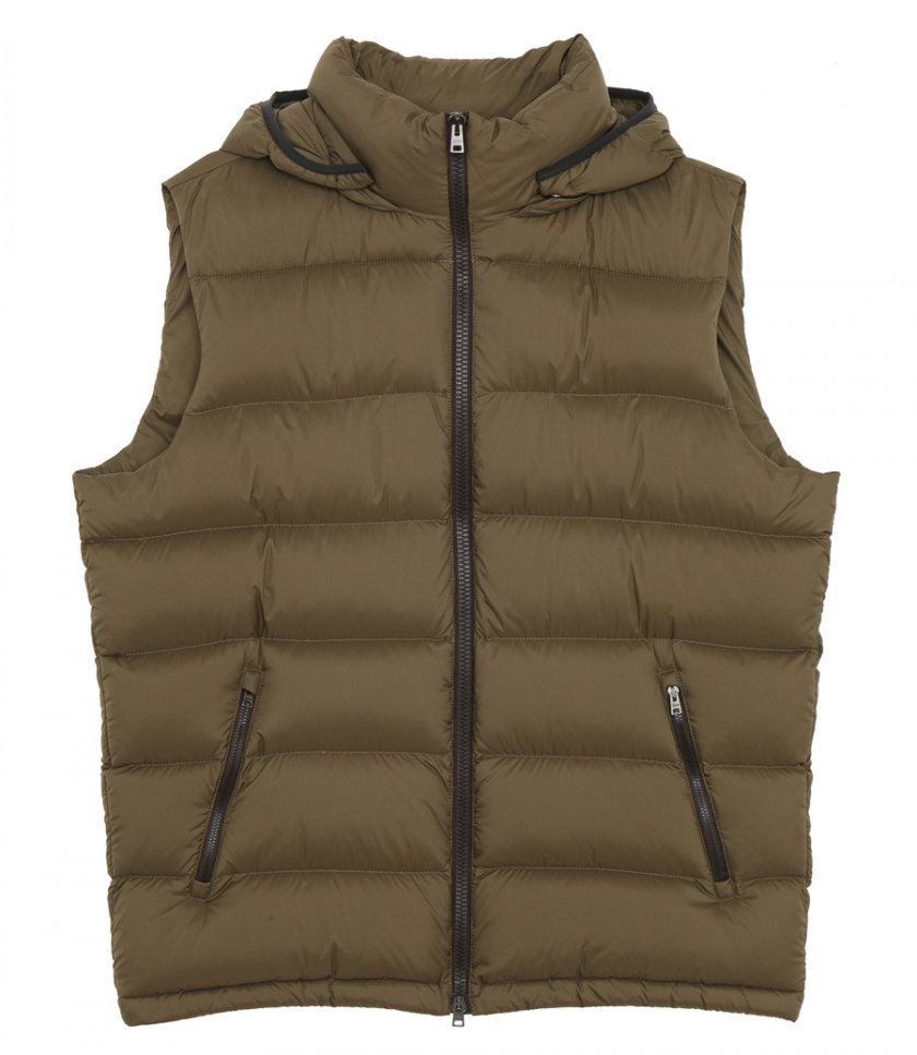 JUST IN - VEST WITH HOOD