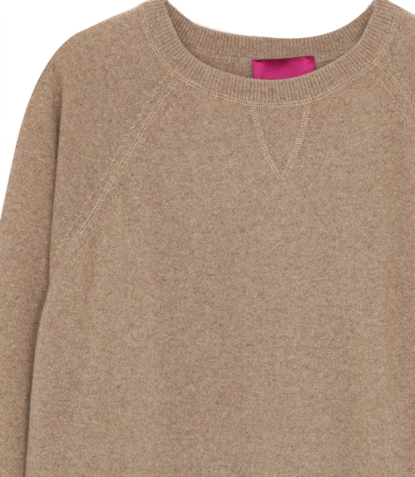 CREW NECK CASHMERE PULLOVER
