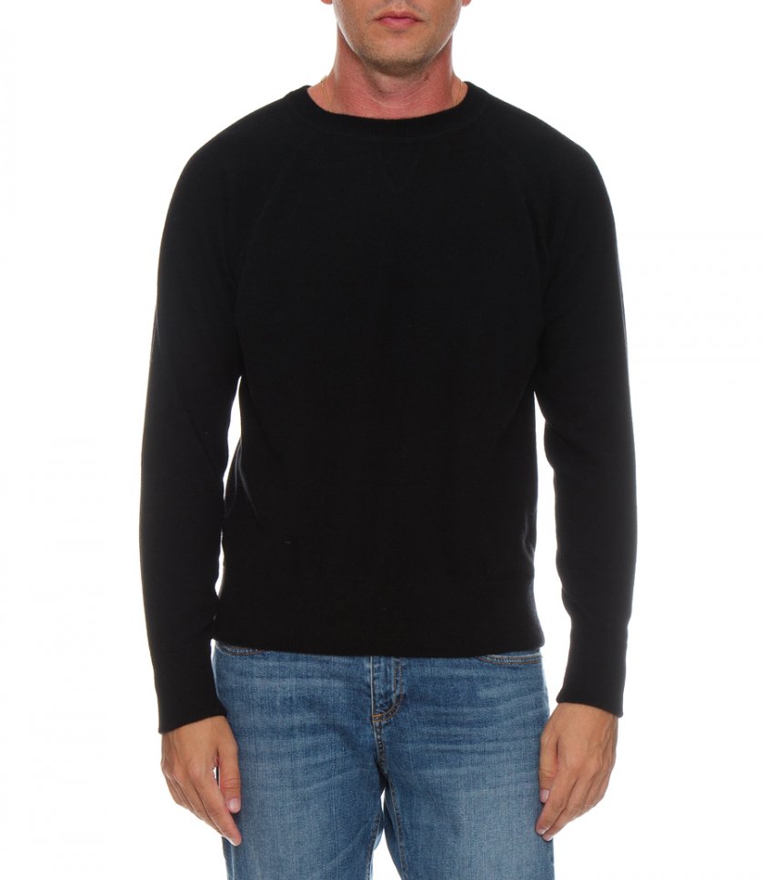 CREW NECK CASHMERE PULLOVER