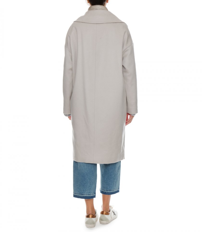 COAT IN CASHMERE AND NYLON ULTRALIGHT