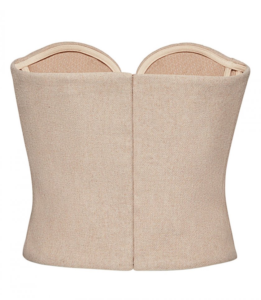 WOOL CORSET TOP
