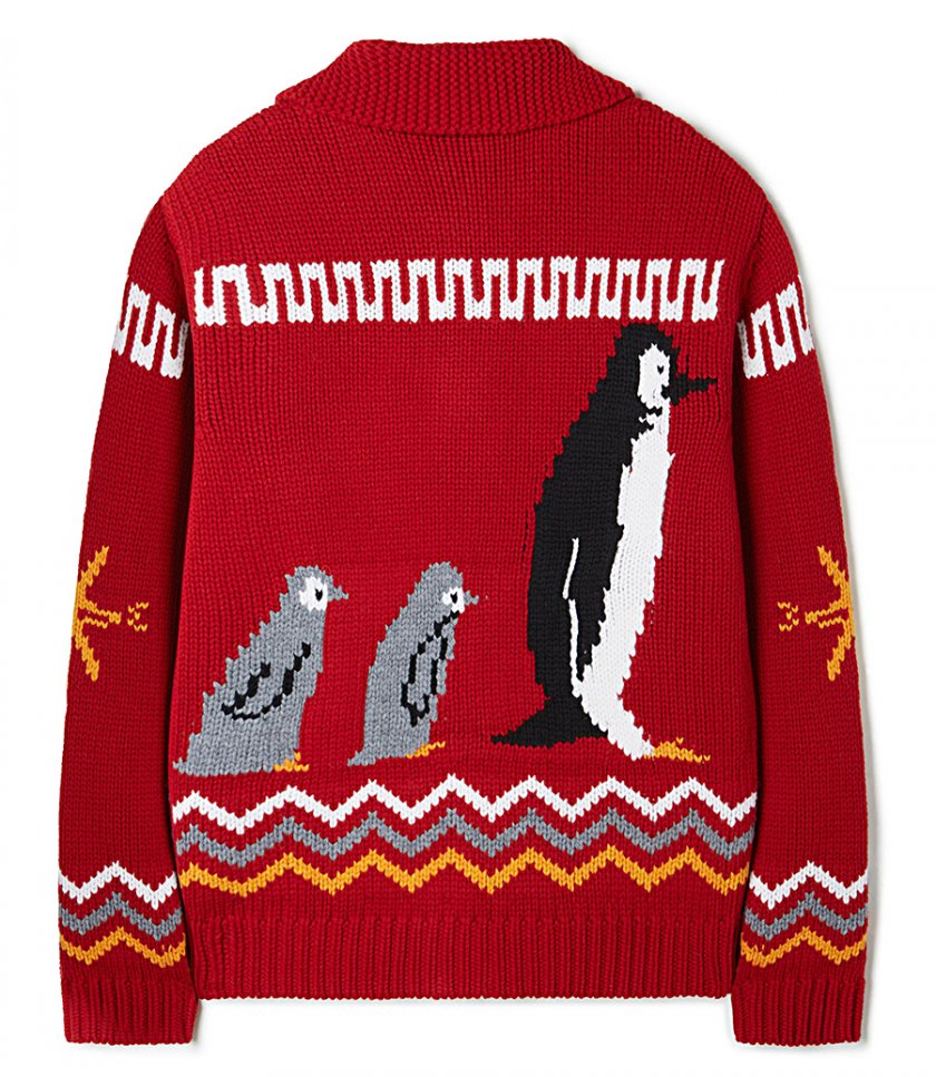 FOR THE LOVE OF PENGUIN CARDIGAN