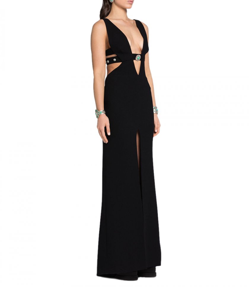 CUT-OUT MAXI DRESS