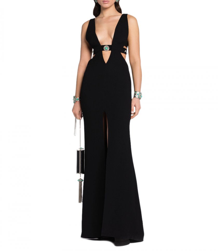 CUT-OUT MAXI DRESS