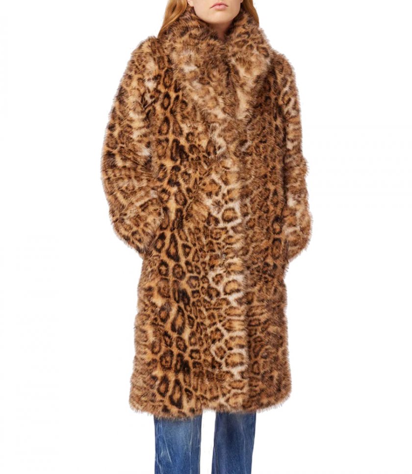 LEOPARD PRINT COAT