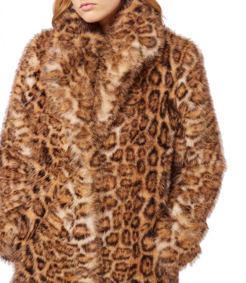 LEOPARD PRINT COAT