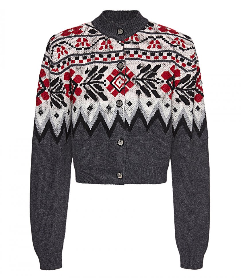 CLOTHES - FAIR ISLE CASHMERE CARDIGAN