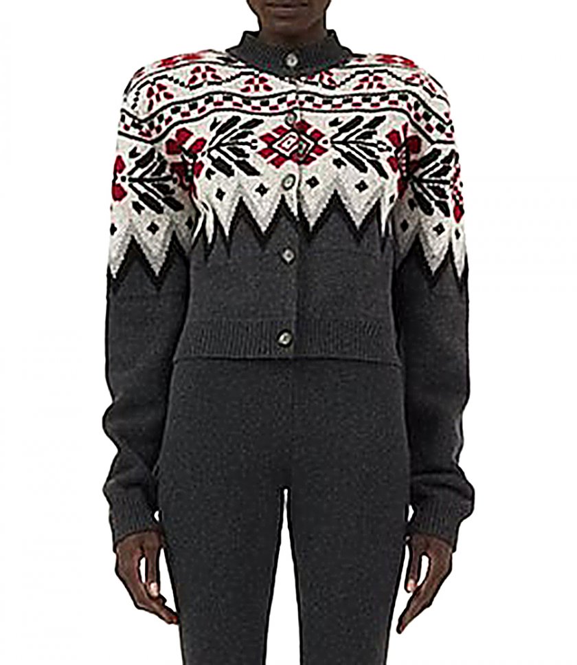 FAIR ISLE CASHMERE CARDIGAN